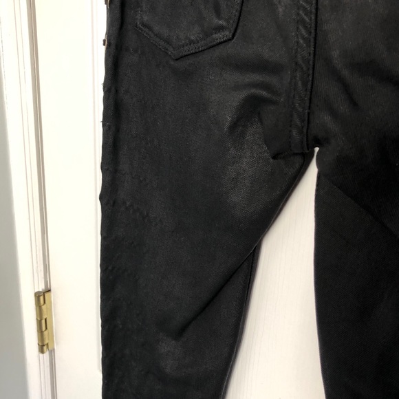 DL1961 Florence Coated Lace Up Sides Jean - Picture 9 of 9